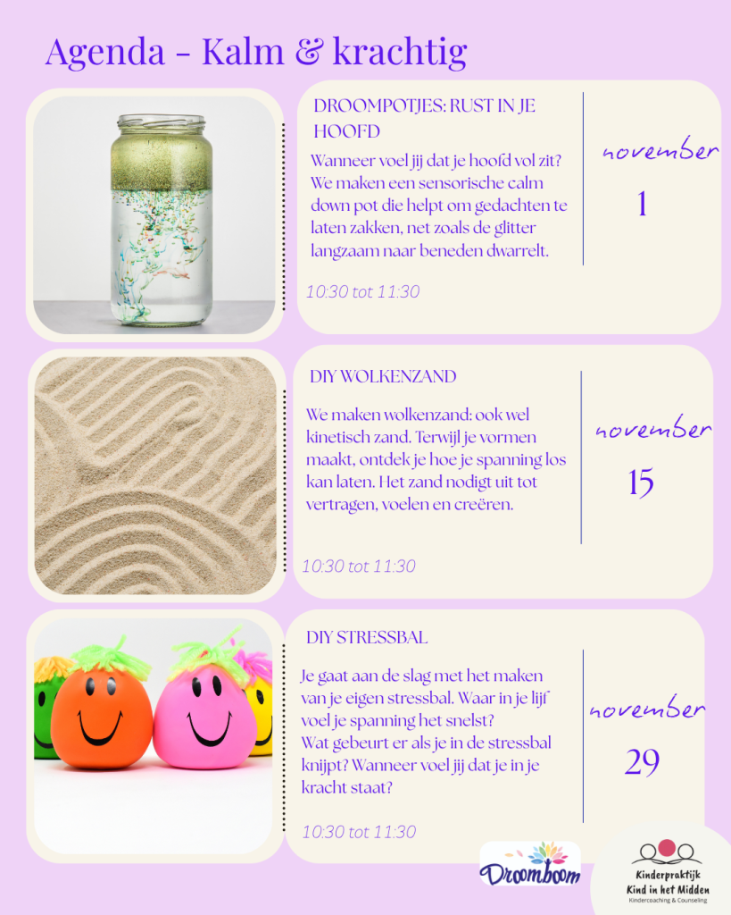 agenda meidenochtend november